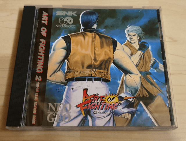 Art Of Fighting 2 box art for Neo Geo CD